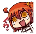 🤣 emoji Fate/Grand Order vol.3 Telegram sticker 12 of 40