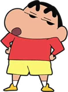 😏 emoji @baka_sur shin chan packs — @stckrRobot Telegram sticker 12 of 120