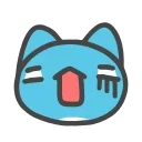 😨 emoji 咖波 動態 Emoji ① @Capoo_Stickers Telegram sticker 17 of 46