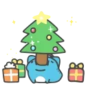 🎄 emoji 咖波 動態③ @Capoo_Stickers Telegram sticker 12 of 20