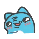 😚 emoji 咖波 動態 Emoji ① @Capoo_Stickers Telegram sticker 6 of 46