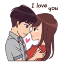 ❤ emoji Madly About You Telegram sticker 6 of 41