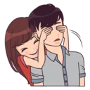 😆 emoji Madly About You Telegram sticker 8 of 41