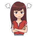 😤 emoji Madly About You Telegram sticker 13 of 41