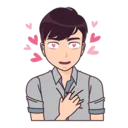 😍 emoji Madly About You Telegram sticker 15 of 41