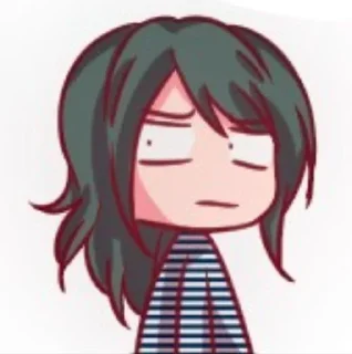 😑 emoji 和泉守兼定 | TR [OFFLINE]'s stic-pack (@Kurisu_Makise_robot) Telegram sticker 20 of 47