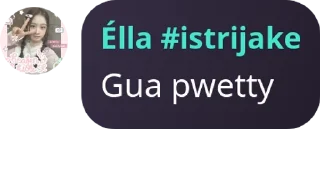 🧏 emoji Élla pwetty pacar jake pack by @QuotLyBot Telegram sticker 1 of 64
