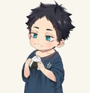 🔖 emoji akashi keiji chibi Telegram sticker 15 of 35