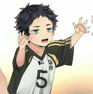 🔖 emoji akashi keiji chibi Telegram sticker 20 of 35