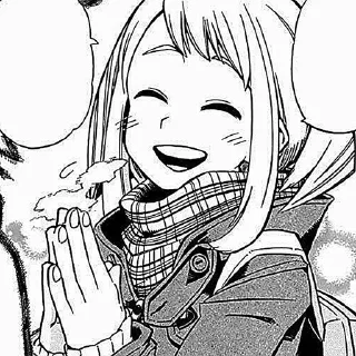 Sticker from Ochaco Uraraka  $$  > @tokuyomanji <