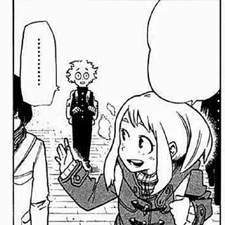 Sticker from Ochaco Uraraka  $$  > @tokuyomanji <