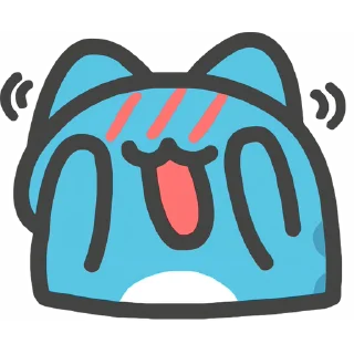 Sticker from 咖波 視像 Emoji ② @Capoo_Stickers