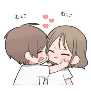 ❤️ emoji boy & girl @bajlita Telegram sticker 12 of 76