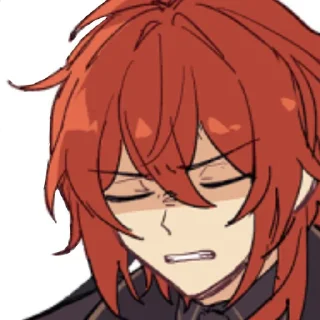 🔥 emoji diluc uwuphobia || @HonakaSaiki Telegram sticker 11 of 44