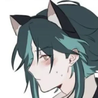 🍃 emoji xiao || w/ fatui boy, broke god @HonakaSaiki Telegram sticker 24 of 24