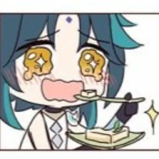 🍃 emoji xiao || w/ fatui boy, broke god @HonakaSaiki Telegram sticker 6 of 24
