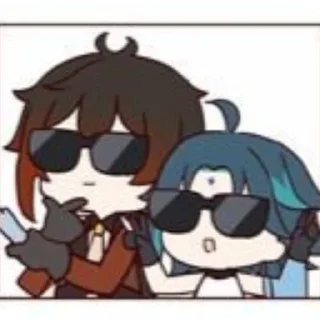 🍃 emoji xiao || w/ fatui boy, broke god @HonakaSaiki Telegram sticker 17 of 24