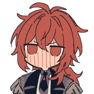 🔥 emoji diluc uwuphobia || @HonakaSaiki Telegram sticker 6 of 44