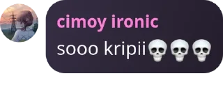 💀 emoji cimoy gemusss Telegram sticker 7 of 39