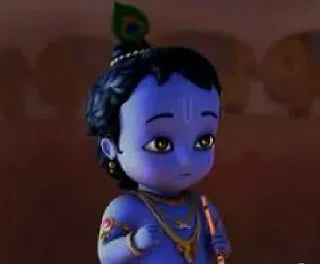 😒 emoji Little Krishna @krko246 @krishnas1125 Telegram sticker 21 of 108