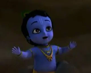 😲 emoji Little Krishna @krko246 @krishnas1125 Telegram sticker 22 of 108