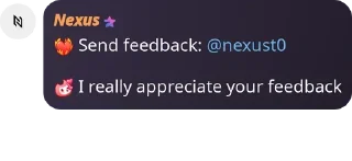Sticker from NEXUS