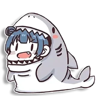 🦈 emoji 𝙈𝙊𝙉𝙆𝙀𝙔 𝘿 𝙇𝙐𝙁𝙁𝙔s kang pack Telegram sticker 11 of 119