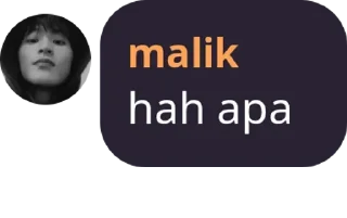 Sticker from punya malik ebew
