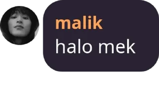 Sticker from punya malik ebew