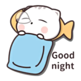 🌙 emoji 貓小醬 Cutie chan four [ENG] (FULL) @WSZB_Stickers Telegram sticker 24 of 24