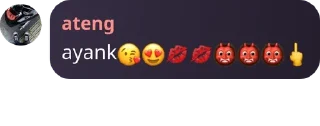 😘 emoji v.LIONDEZ` pack by @QuotLyBot Telegram sticker 22 of 55