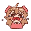 😭 emoji QQ然比微信贴纸包 by四五 | @vytessa 维护 Telegram sticker 3 of 16