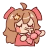 😘 emoji QQ然比微信贴纸包 by四五 | @vytessa 维护 Telegram sticker 8 of 16