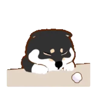 💬 emoji 阿柴們的狗哩狗氣日常第三彈_kal Telegram sticker 12 of 24