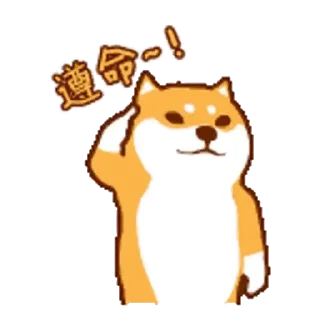 💬 emoji 阿柴們的狗哩狗氣日常_kal Telegram sticker 6 of 24