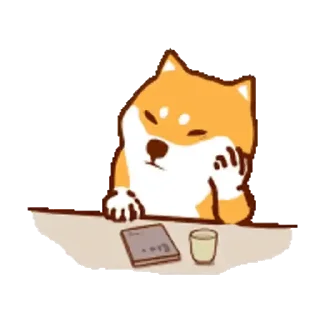 💬 emoji 阿柴們的狗哩狗氣日常第二彈_kal Telegram sticker 9 of 24