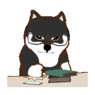 💬 emoji 阿柴們的狗哩狗氣日常第三彈_kal Telegram sticker 18 of 24