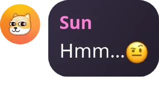 🤨 emoji Sun 发帖群🌞 Telegram sticker 6 of 15