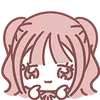 🩰 emoji ₍ Ᏽirᥣy girᥣ4 sᴛiᥴκᥱr ₎ ˚₊· ♡ @mewsticks Telegram sticker 15 of 40