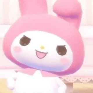 💬 emoji –𝖪𝗎𝗋𝗈𝗆𝗂 & 𝖬𝗒 𝖬𝖾𝗅𝗈𝖽𝗒 @cyberc1ub Telegram sticker 24 of 25