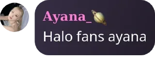 💗 emoji Ayana pacar mu Telegram sticker 7 of 7