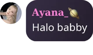 💗 emoji Ayana pacar mu Telegram sticker 5 of 7