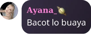 💗 emoji Ayana pacar mu Telegram sticker 6 of 7