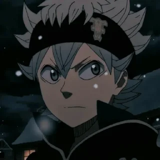 🤔 emoji Black Clover... @xvieravelyn — @stckrRobot Telegram sticker 9 of 87
