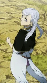 🤔 emoji Black Clover... @xvieravelyn — @stckrRobot Telegram sticker 12 of 87
