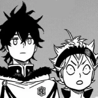 🤔 emoji Black Clover... @xvieravelyn — @stckrRobot Telegram sticker 18 of 87