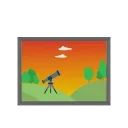 ⏱ emoji Sky is calling... Telegram sticker 9 of 19