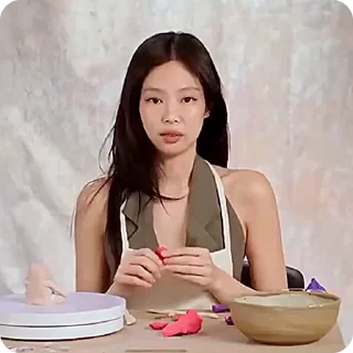 🥟 emoji Jennie :: @gifceline Telegram sticker 20 of 40