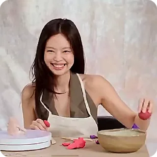 🥟 emoji Jennie :: @gifceline Telegram sticker 22 of 40