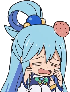 😰 emoji Isekai Quartet - @Otakuzdream Telegram sticker 24 of 89